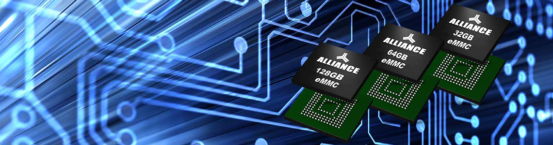eMMC solutions: Alliance New 32GB-128GB Solutions with TLC NAND